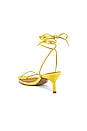 view 3 of 5 САНДАЛИИ С РЕМЕШКАМИ ELLERY in Lemon Leather