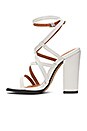 view 5 of 5 Jyve Heel in White Leather