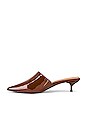 view 5 of 5 Trink Kitten Heel Mule in Cognac