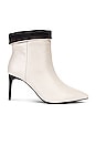 view 2 of 6 Codi Stiletto Bootie in White & Black