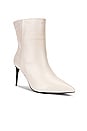 view 3 of 6 Codi Stiletto Bootie in White & Black