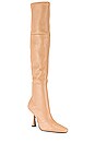 view 2 of 5 Victoria Over The Knee Boot in Nude