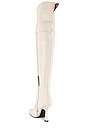 view 3 of 5 Villa Over The Knee Boot in White