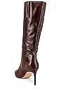 view 3 of 5 BOTA ALTA RODILLA CONNIE in Choc Burnished