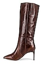 view 5 of 5 BOTA ALTA RODILLA CONNIE in Choc Burnished