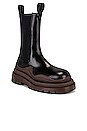 view 2 of 5 BOTTINES PIPER in Black & Coffee Burnished