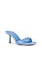 view 2 of 5 Liza Mule Sandal in Sky Blue Leather