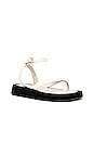 view 2 of 5 Polly Platform Sandal in Bone Leather