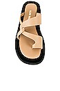 view 4 of 5 Polo Platform Sandal in Natural Leather