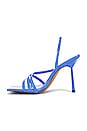 view 5 of 5 Strappy Heel in Bright Blue Leather
