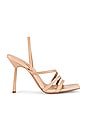view 1 of 5 Strappy Heel in Natural Leather