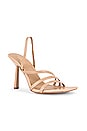view 2 of 5 Strappy Heel in Natural Leather