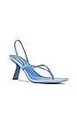 view 2 of 5 SANDALIAS ESTILO MULE WAIKIKI in Sky Blue Leather