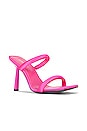 view 2 of 5 Ashley Mule in Pink Satin