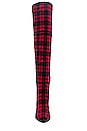 view 4 of 5 Alla Boot in Tartan Red