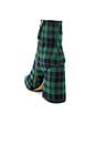 view 3 of 5 BOTTINES AHARA in Green Tartan