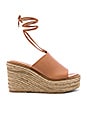 view 1 of 5 Kahlo Wedge in Light Tan Suede