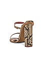 view 3 of 5 Amina Mule in Beige Snake