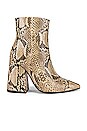 view 1 of 5 Ahara Bootie in Beige Snake