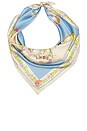 view 3 of 5 Anouk Silk Scarf in Blue
