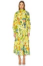 view 1 of 4 Zhivago Cresida Cutout Midi Dress in Yellow