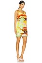 view 2 of 4 Palm Island V Neck Mini Dress in Multi