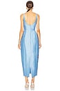 view 3 of 3 Donata Taffeta Gown in Sky