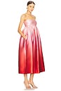 view 2 of 3 Inez Ombre Midi Dress in Pink Ombre