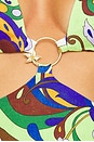 view 4 of 4 Yvette Cut Out Midi Dress in Lime