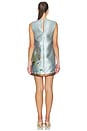 view 4 of 4 Alfie Mini Dress in Ice Blue