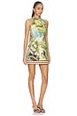 view 2 of 3 Toucan Tango Halter Mini Dress in Multi