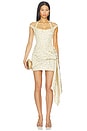 view 1 of 3 ROBE COURTE PAULA in Cream