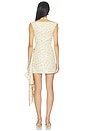 view 3 of 3 ROBE COURTE PAULA in Cream