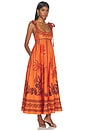 view 2 of 3 VESTIDO VERANIEGO BOATHOUSE BALLET in Orange
