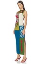 view 4 of 5 Lasso Patchwork Knit Dress in Multi