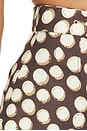 view 6 of 6 Paula Corset Short in Chocolate
