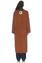 view 5 of 5 Sable Applique Coat in Carmel