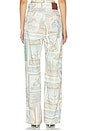 view 5 of 6 Andie Denim Mid Rise Jean in Multi