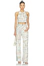 view 6 of 6 Andie Denim Mid Rise Jean in Multi