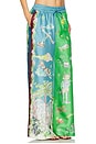 view 2 of 6 Daria Silk Pant in Multi
