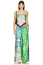 view 5 of 6 Daria Silk Pant in Multi