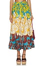 view 1 of 6 Splice Midi Skirt in Multi