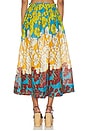 view 4 of 6 Splice Midi Skirt in Multi
