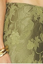 view 7 of 6 Winifred Bias Slip Skirt in Khaki