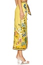 view 2 of 6 Zhivago Cresida Sarong Skirt in Yellow