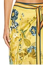 view 6 of 6 Zhivago Cresida Sarong Skirt in Yellow