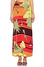 view 1 of 6 Palm Island Knit Skirt in Multi