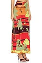 view 2 of 6 Palm Island Knit Skirt in Multi