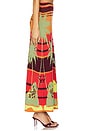 view 3 of 6 Palm Island Knit Skirt in Multi