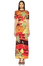 view 5 of 6 Palm Island Knit Skirt in Multi